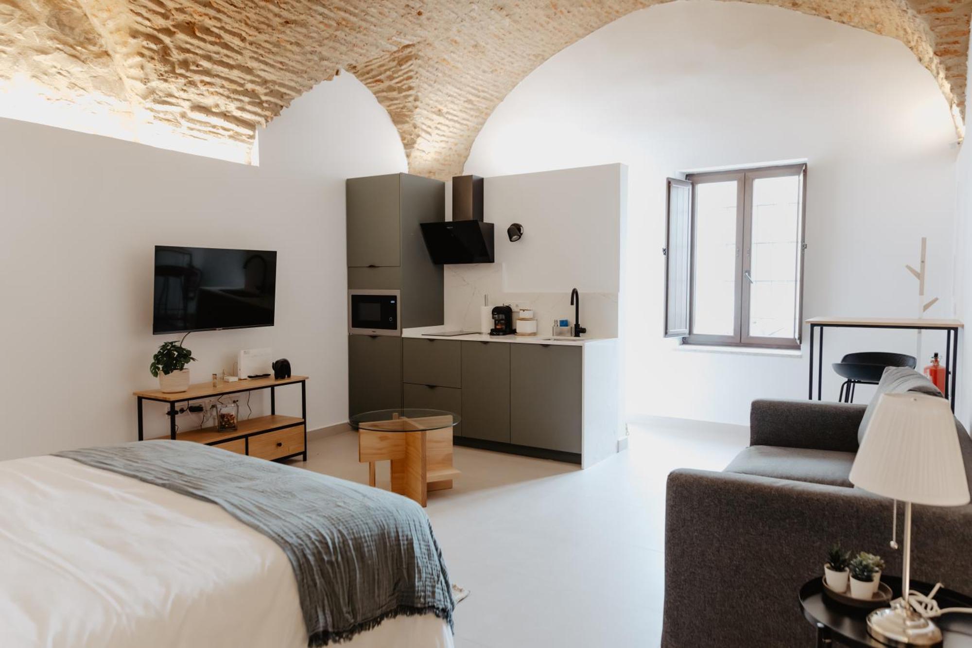 Portal De Santiago Apartment Caceres Bagian luar foto